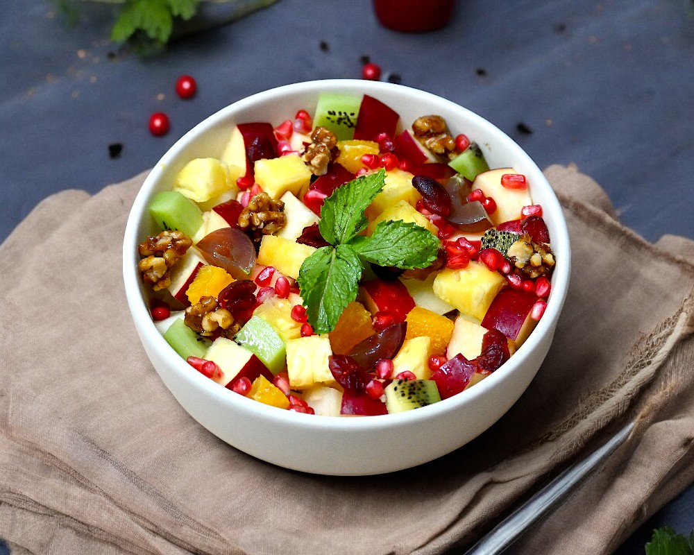 Exotic Fruit Nut Salad