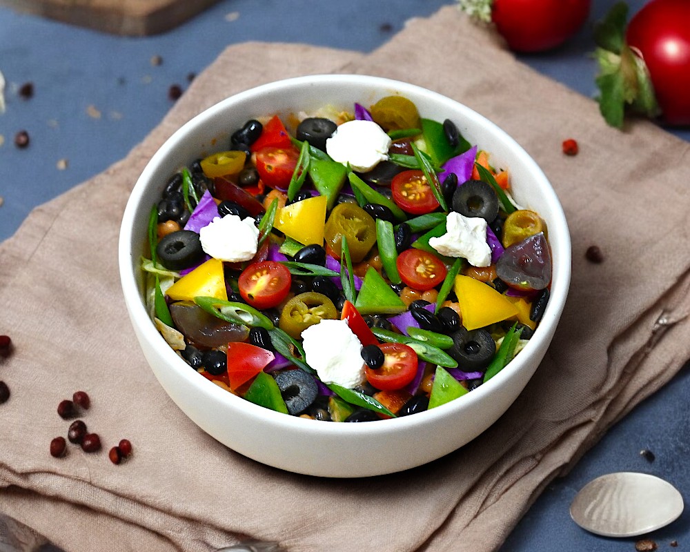 Healthified Mexican Bean Salad